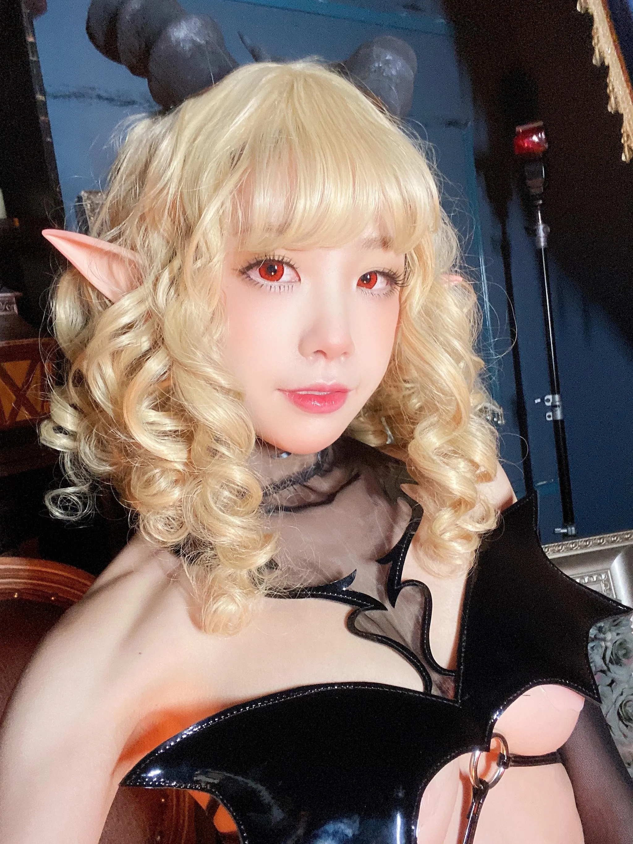 水淼Aqua – NO.33 魅魔自拍 [66P]插图5